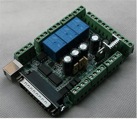 6 axis cnc mach3 engraving machine interface breakout board|6 axis 125khz.